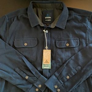NWT Prana Long Sleeve Button Up